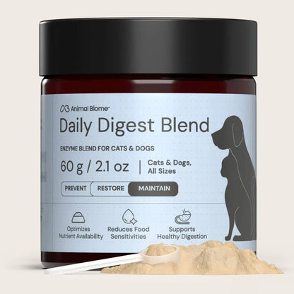 Animal Biome Daily Digest for Cats and Dogs - 60-g - Pet Vitamins & Supplements 4