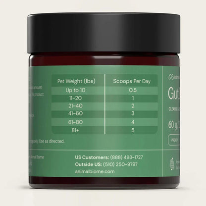 Animal Biome Gut Defender Cleanse and Protect for Cats & Dogs 60-g - Dog & Cat Digestive & Probiotics Supplements 3