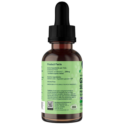 Animal Essentials Herbal Tonic Golden Seal Promotes Resistance to Pathogens for Dogs & Cats 1-oz - Dog Supplements &