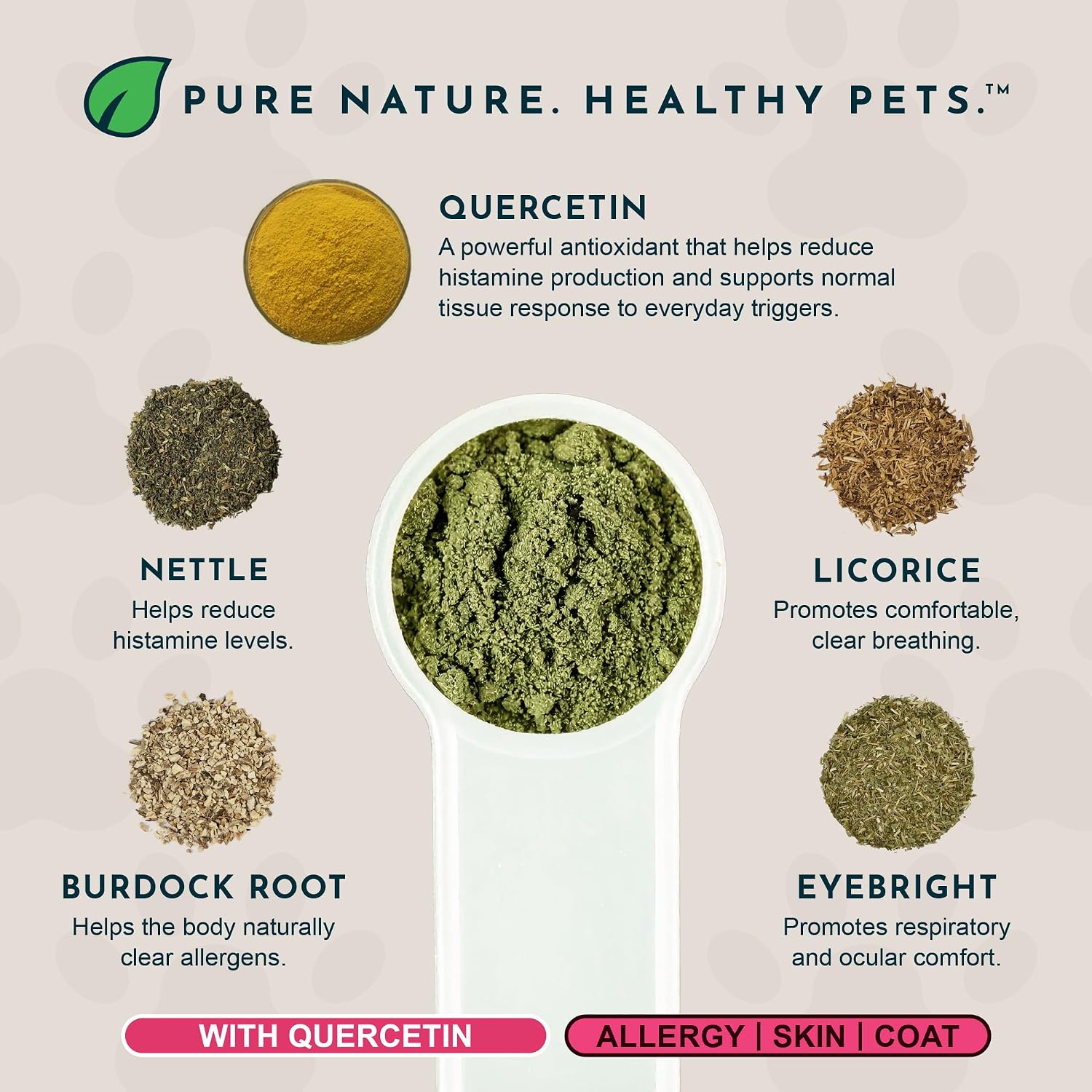 Animal Essentials Seasonal Allergy Powder for Dogs & Cats 2.5-oz - Dog Supplements & Vitamins 3