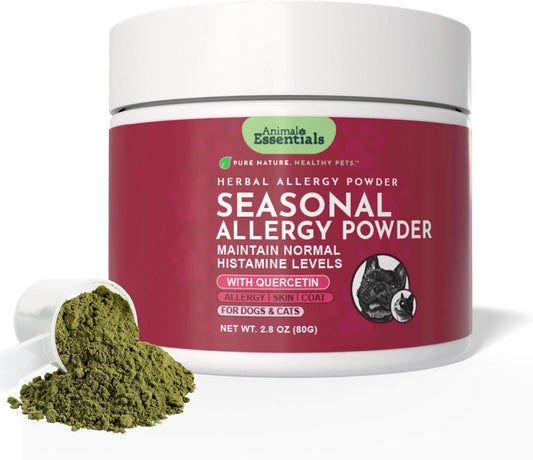 Animal Essentials Seasonal Allergy Powder for Dogs & Cats 2.5-oz - Dog Supplements & Vitamins 1