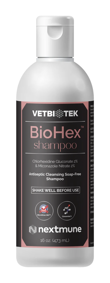 BioHex Hexazole Shampoo - 16 ounce - Dog Grooming 1