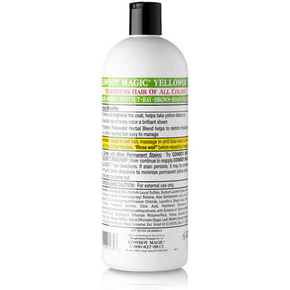cowboy magic shine in yellowout shampoo 32oz backside