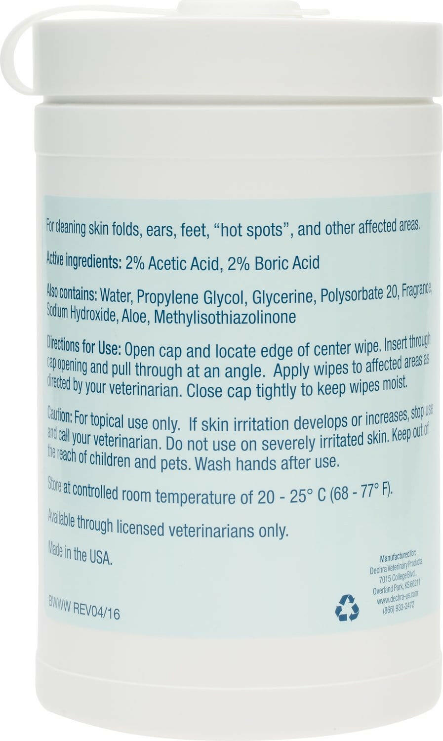 MalAcetic Wet Wipes
