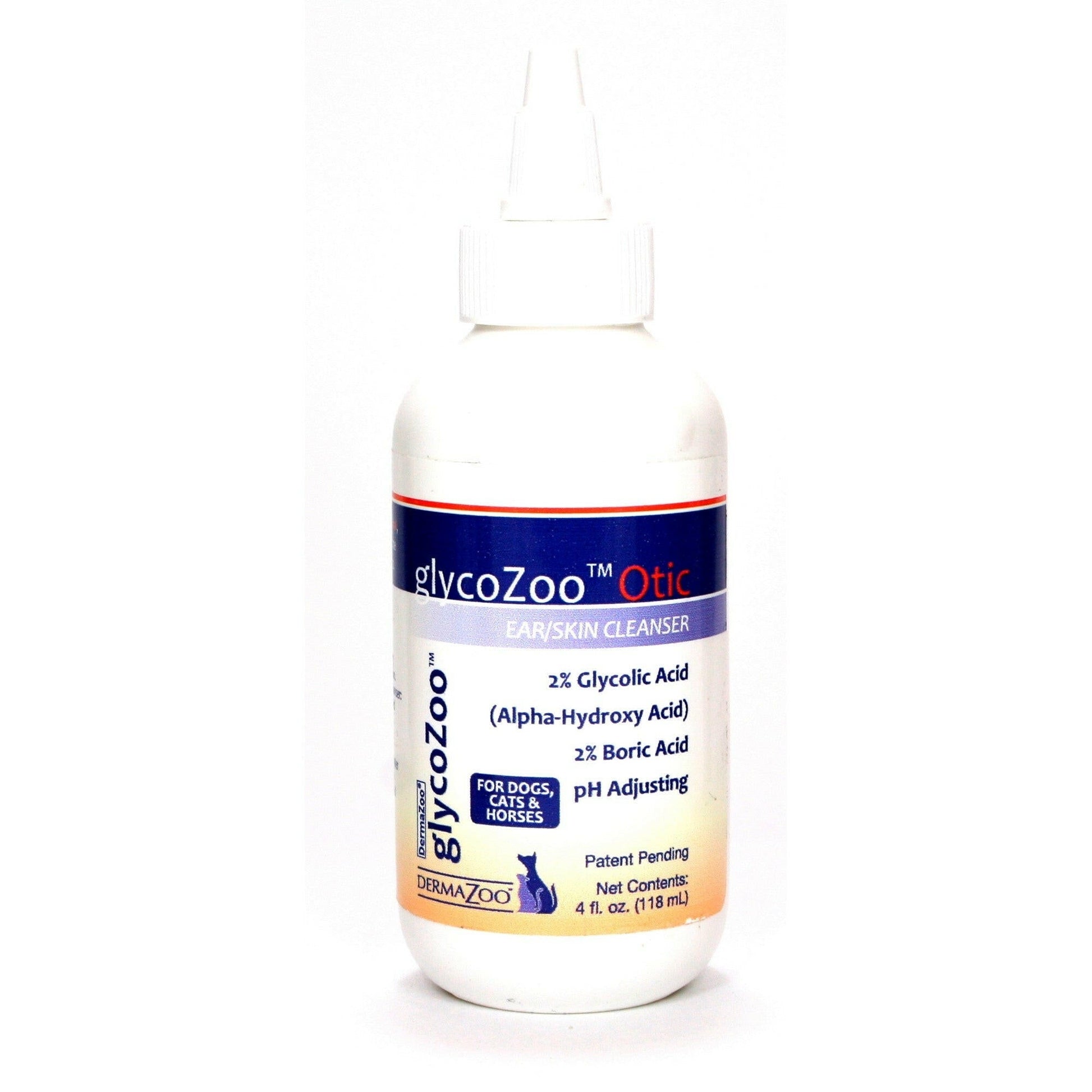 DermaZoo GlycoZoo Otic Ear & Skin Cleanser For Dogs Cats & Horses - Pet Cleaning Supplies 2