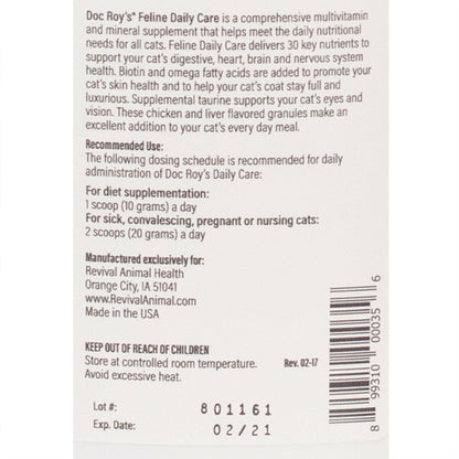 Lable with instructions