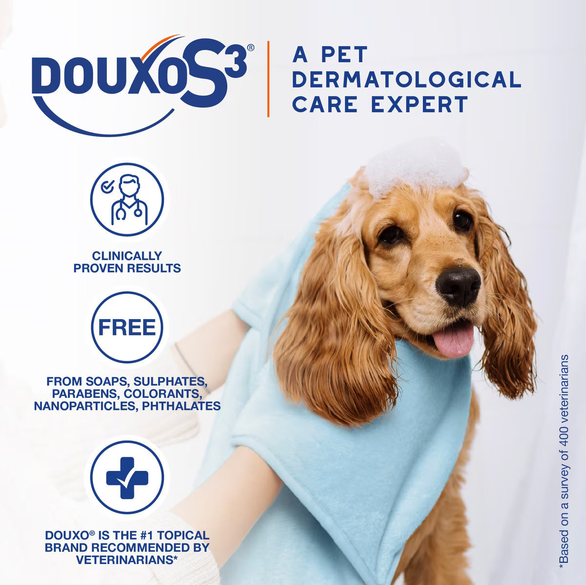 Douxo S3 PYO Antiseptic Antifungal Chlorhexidine Dog & Cat Shampoo - Dog Grooming 6