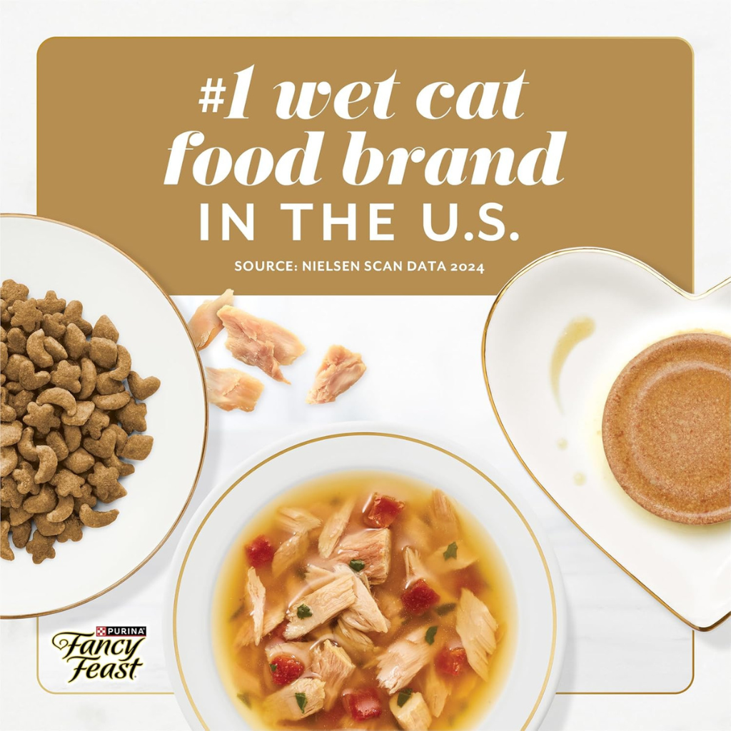 Fancy Feast Purely Natual Hand-Flaked Salmon Cat Treats (10 pouches) - Cat Treats 9