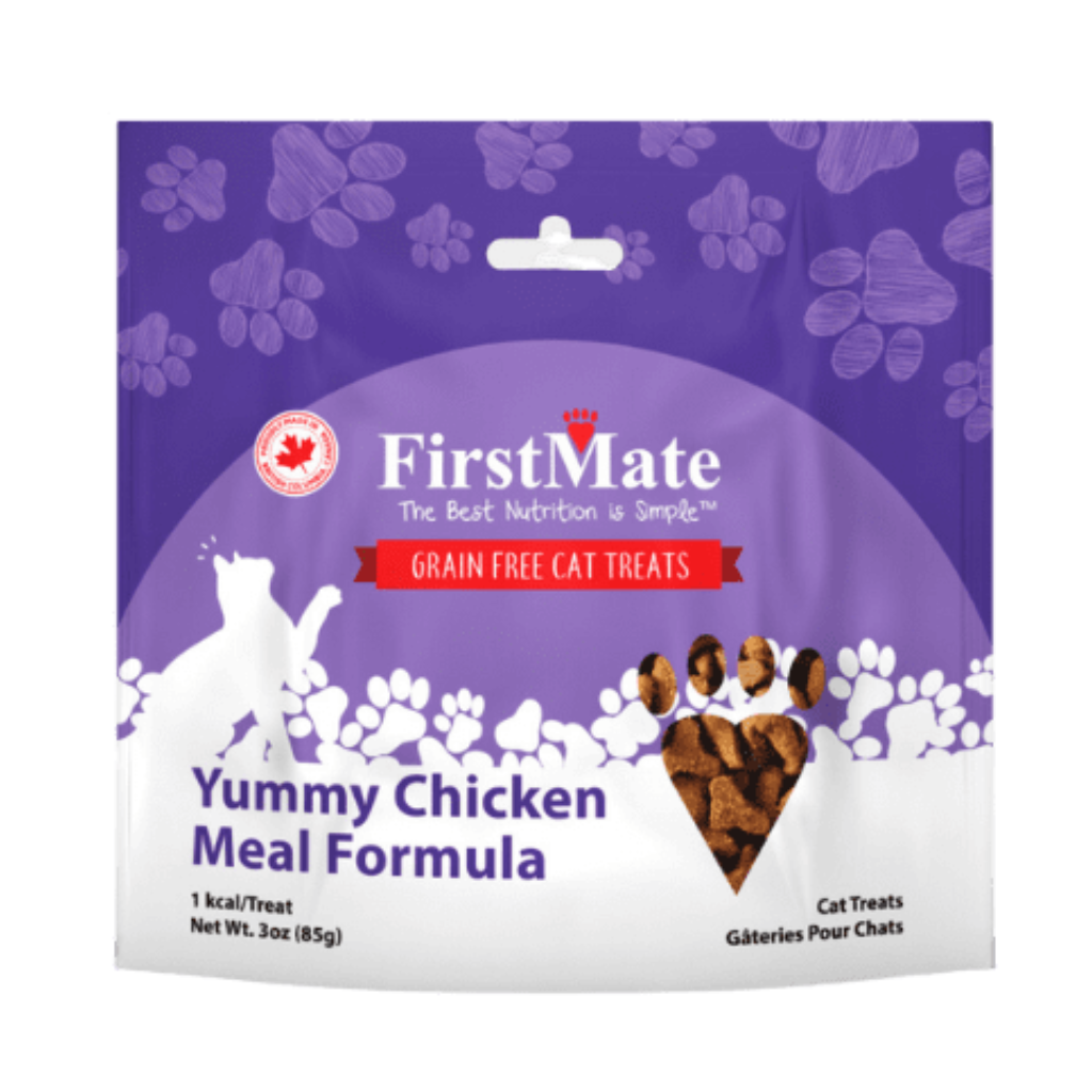 FirstMate Meal Formula Grain Free Cat Treats (3 oz) - Yummy Chicken - Cat Treats 4