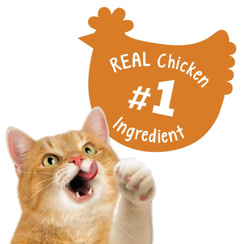Friskies Party Mix Chicken Lovers Crunch Cat Treats (20oz) - Cat Treats 4