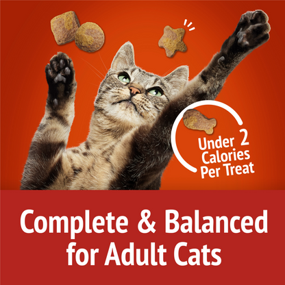 Friskies Party Mix Crunch Gravylicious Chicken & Gravy Flavors Cat Treats