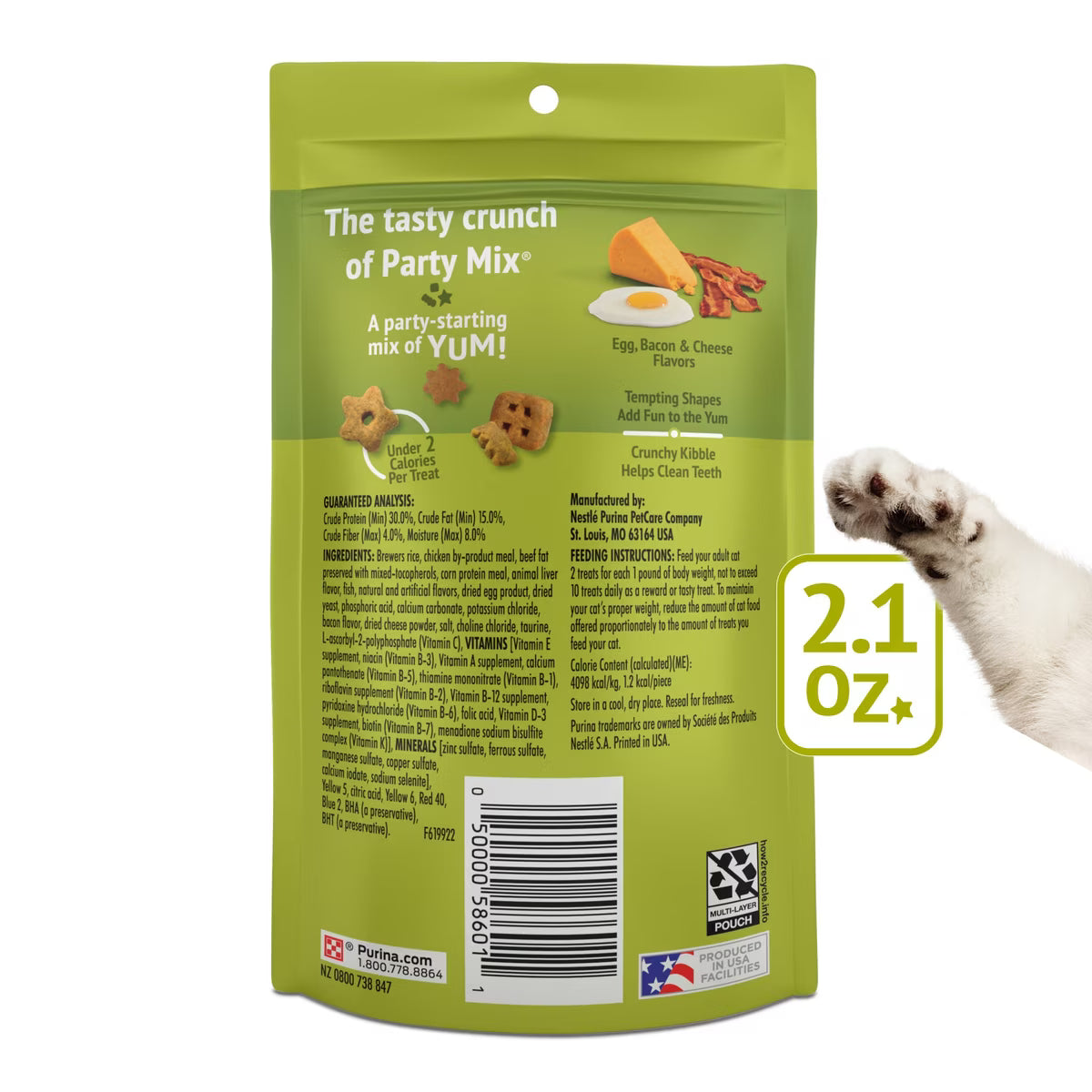 Friskies Party Mix Morning Much Crunchy Cat Treats (6 oz) - Cat Treats 7