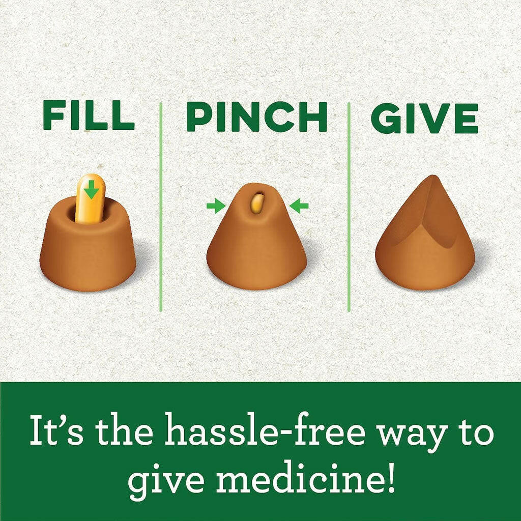 Greenies Feline Pill Pockets Chicken Flavor instructions