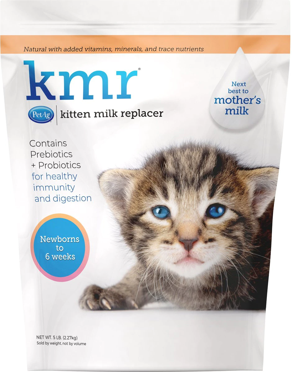 kmr kitten powder in a 5 lb bag