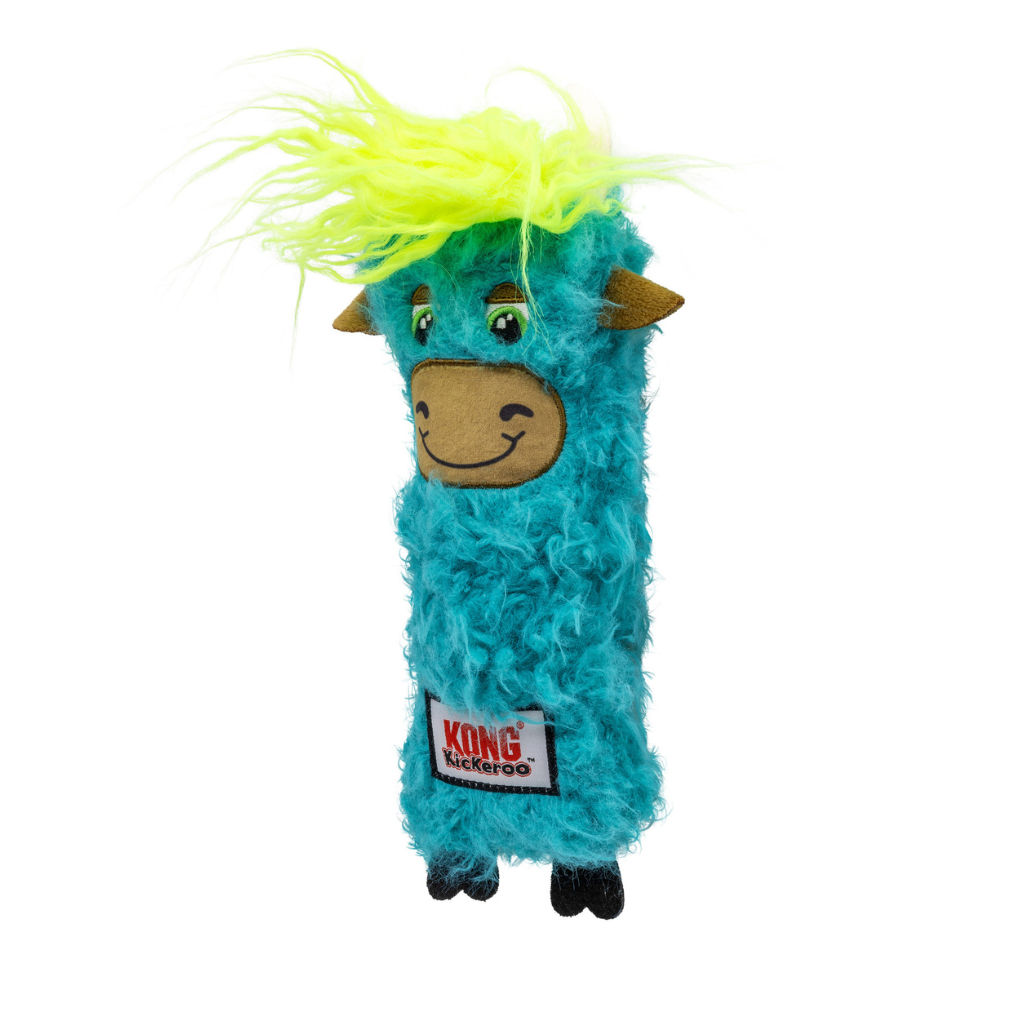 KONG Kickeroo Highland Cow Cat Toy Assorted Colors - Dog Toy 13