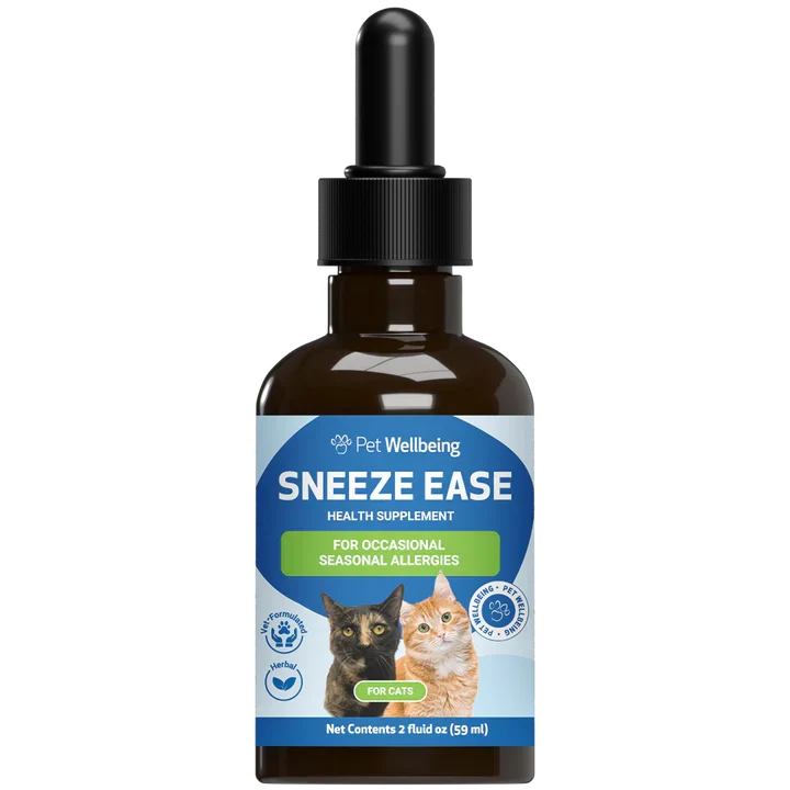 Nettle-Eyebright Gold - Seasonal Allergy Defense for Cats - 2 oz - Cat Supplements & Vitamins 2