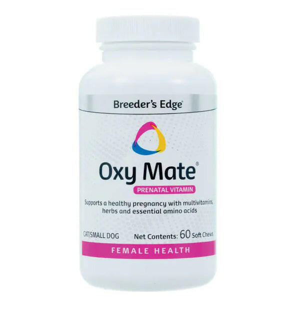 Oxy Mate Soft Chews -Prenatal Vitamins For Small Dogs & Cats - 60 Soft Chews - Pet Vitamins & Supplements 1