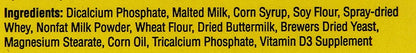 Ingredients in Pet-Cal Calcium Supplement Tablets for Dogs & Cats