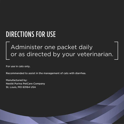 Purina Pro Plan Veterinary Supplements FortiFlora PRO Synbiotic Action Powder Supplement for Cats - directions of use