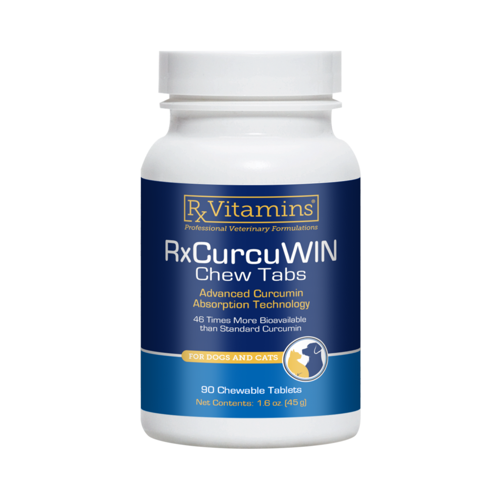 Rx Vitamins RXCurcuWIN Immune Support for Dogs & Cats (90 chewtabs) - Dog & Cat Supplements & Vitamins 1