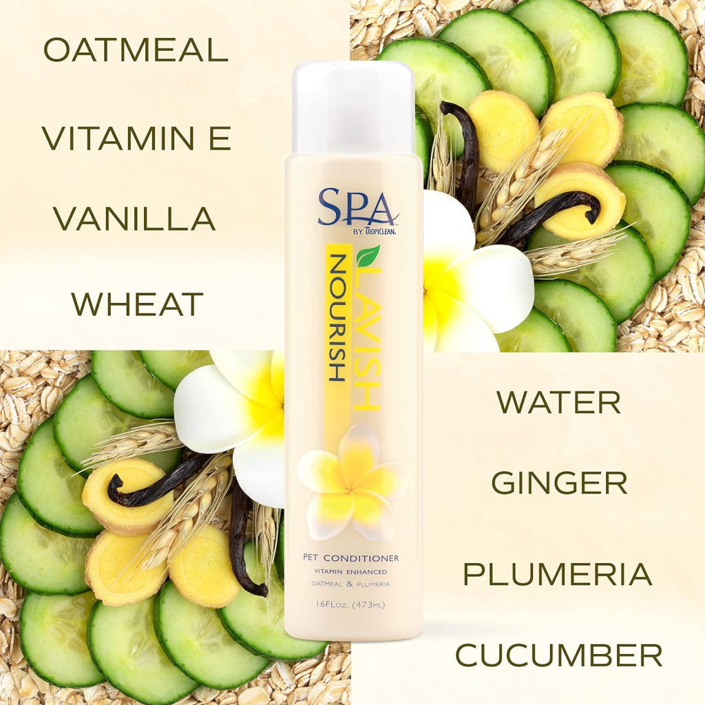 SPA by TropiClean Lavish Nourish Conditioner for Pets (16oz)