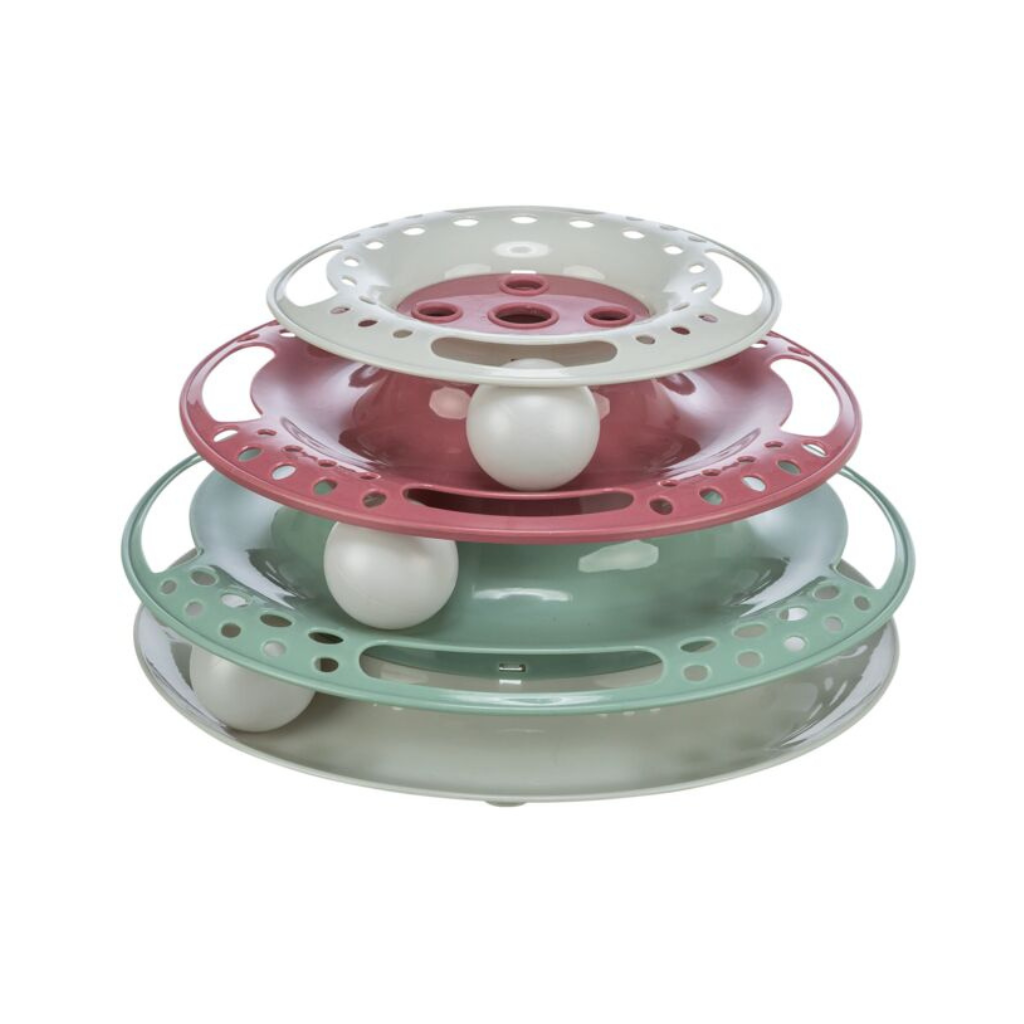 Trixie Cat Catch The Balls Circle Track Cat Toy - Multicolor - Cat Toys 1