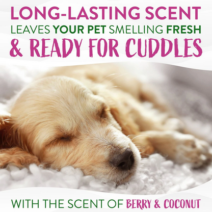 Tropiclean Deep Cleaning Berry & Coconut Deodorizing Pet Wipes (100 ct) - Pet & People Cleaning Supplies 4