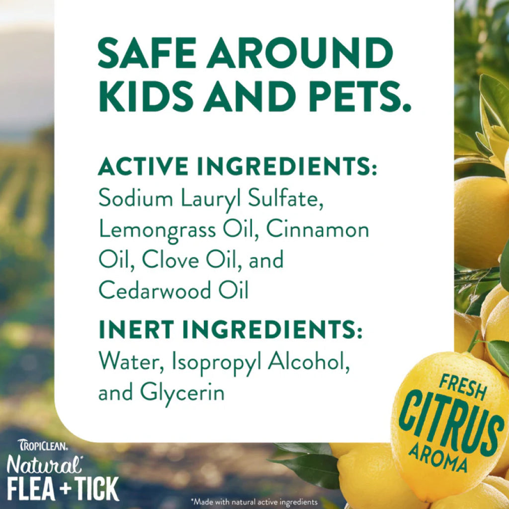 TropiClean Natural Flea & Tick Laundry Additive (32 oz)