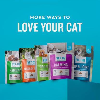 Vet IQ Probiotic Treats for Cats (30 Day Supply) - Dog Treats 8