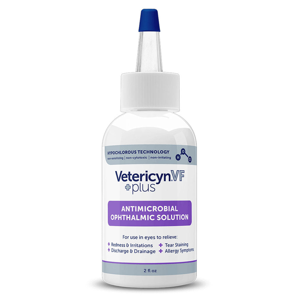 Vetericyn VF Plus Antimicrobial Ophthalmic Solution For Dogs & Cats (2 oz) - Dog Eye Care 1