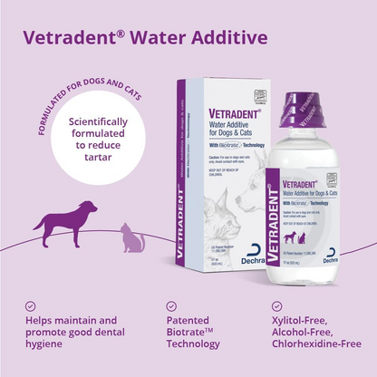 VETRADENT Water Additive (17 oz) - Dog Dental Care 2