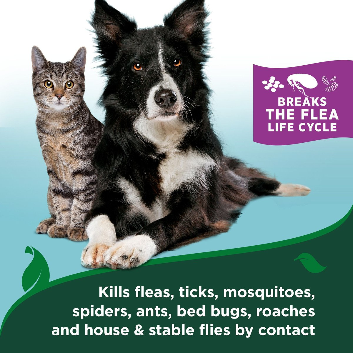 Vet’s Best Flea & Tick Cat and Home Spray Cotton Spice Scent (14 oz) - Flea & Tick 4